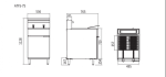 Cookrite ATFS-75 5 Tubes Gas Deep Fryer - Image 2
