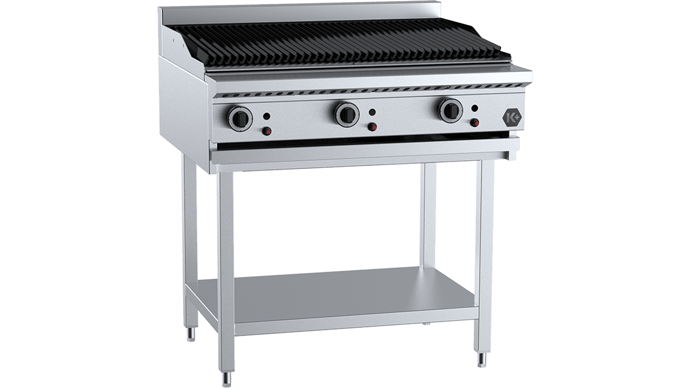 KCGR-9.png KCBR-9 K+ Char Broiler On Stand 900mm - Image 1