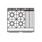 LUUS RS-4B3C 900mm ovens - Image 2