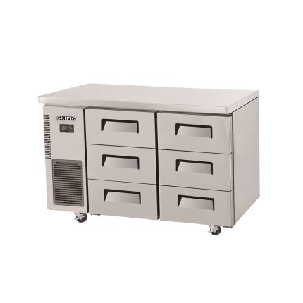 SUR12-3D-6 Skipio Under Counter 3 Drawers Fridge