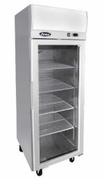 YCF9401 ATOSA Single Door Glass Fridge